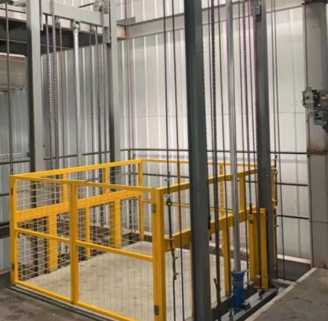 杭州导轨式升降机一般加工周期